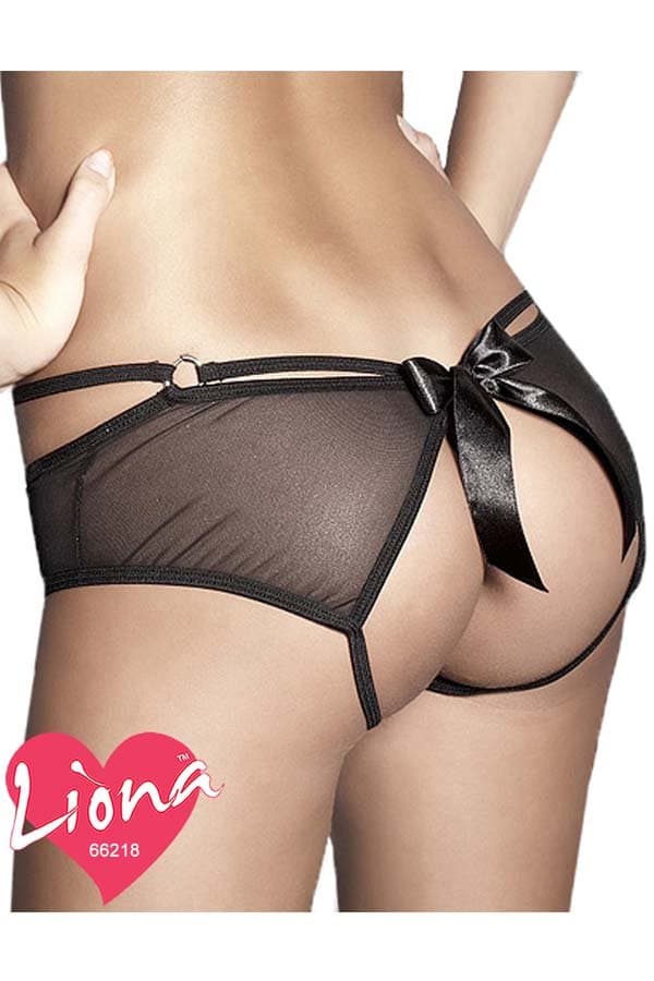 Tüllü Büyük Beden Seksi Kilot