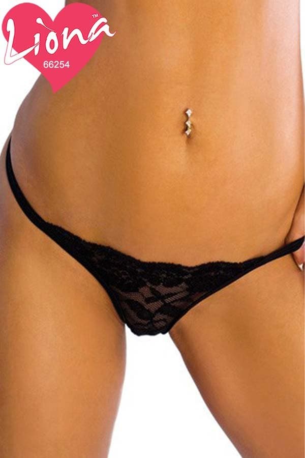Büyük Beden Dantelli G-string