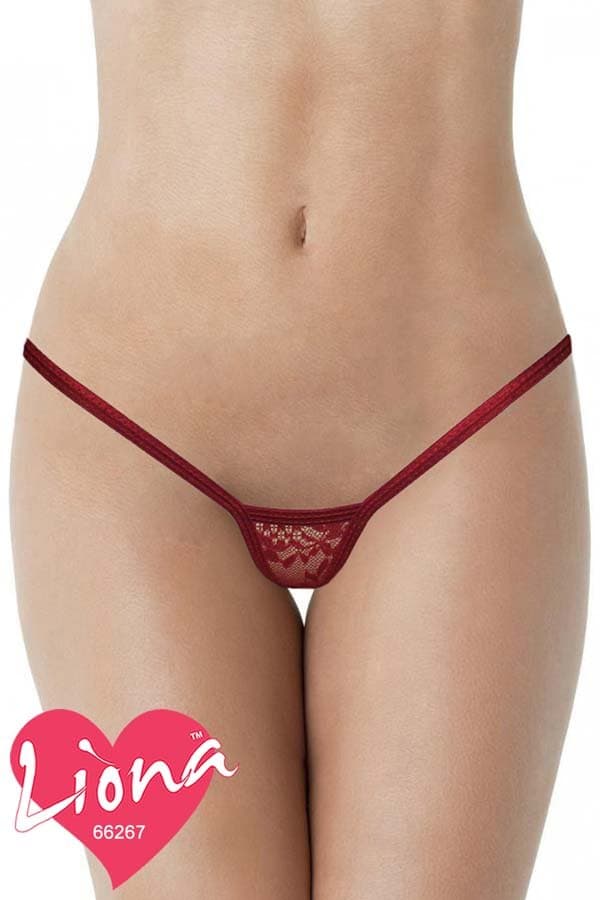 Dantelli Mini Büyük Beden Tanga