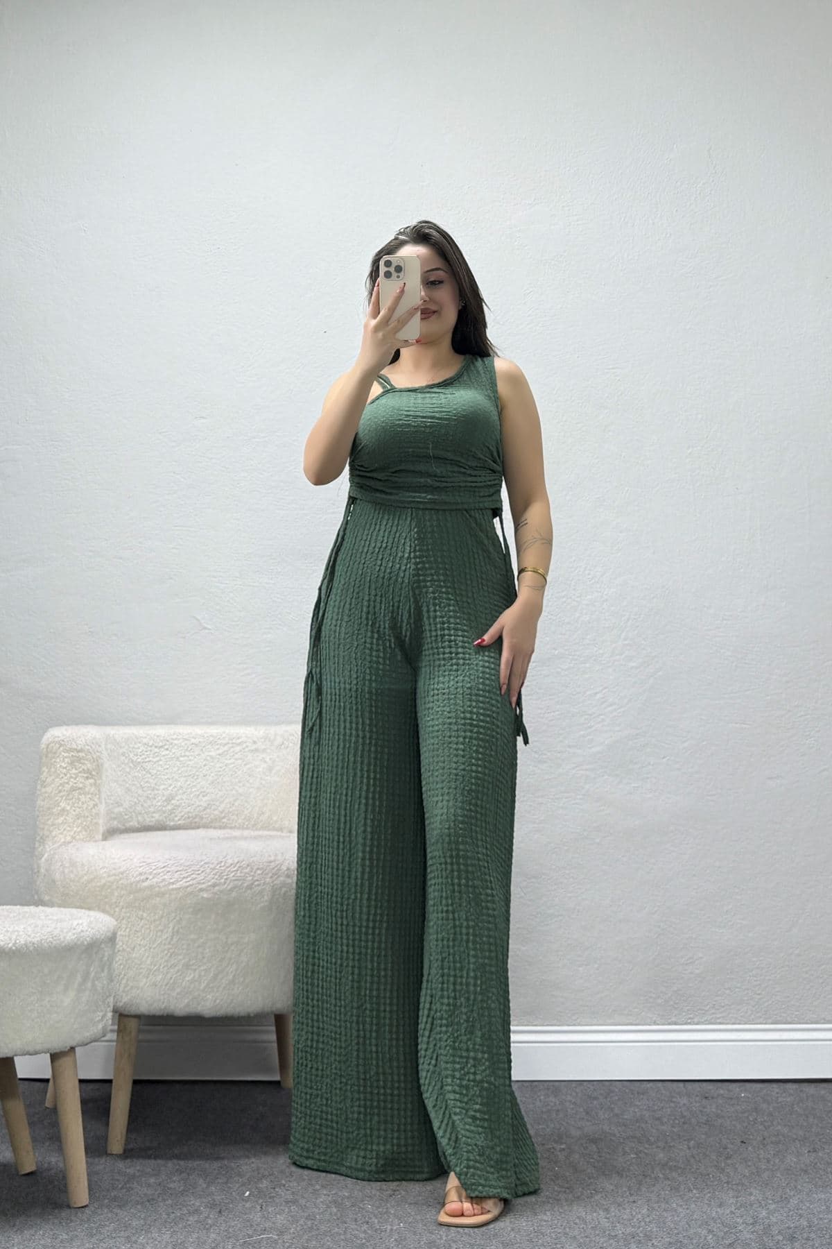 Bubble Büzgülü İkili Takım Koyumint - 32242.1857.