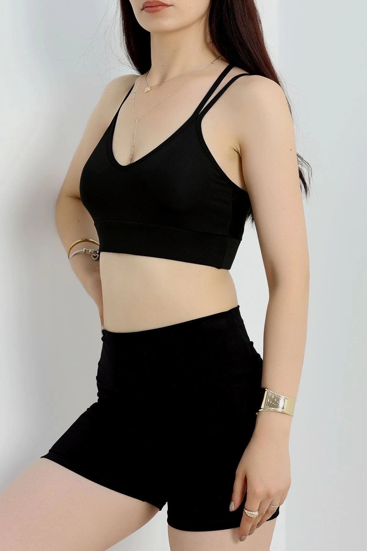 Çift Askılı Büstiyer Siyah - 70667.125.