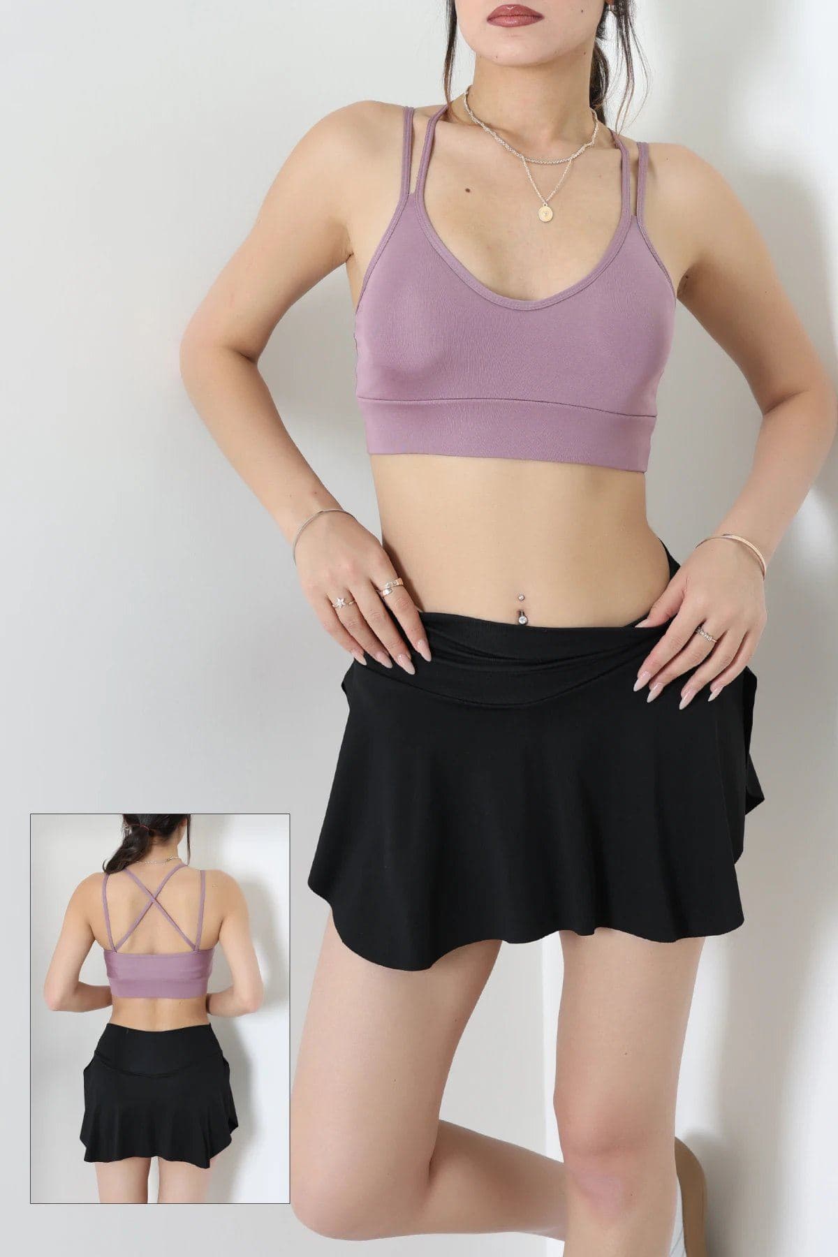 Çift Askılı Büstiyer Gülkurusu - 70667.125.