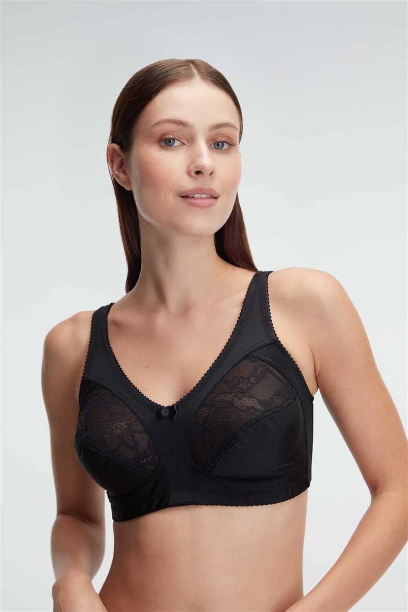 Günlük Desteksiz Balensiz Kaplı Yazlık Dantel Detaylı Toparlayıcı Sütyen