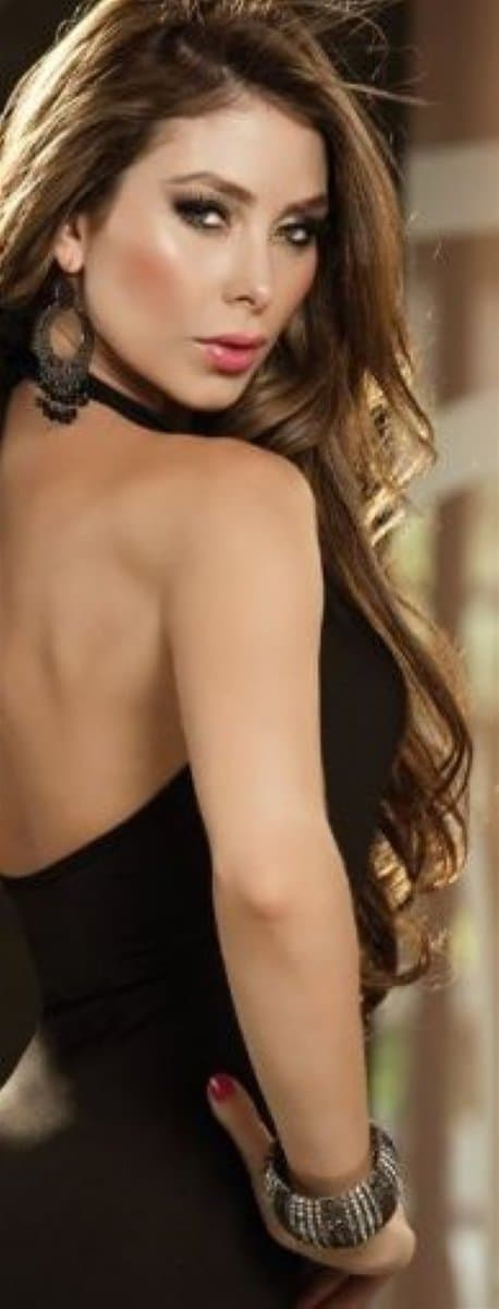 B100792 Seksi Mini Elbise