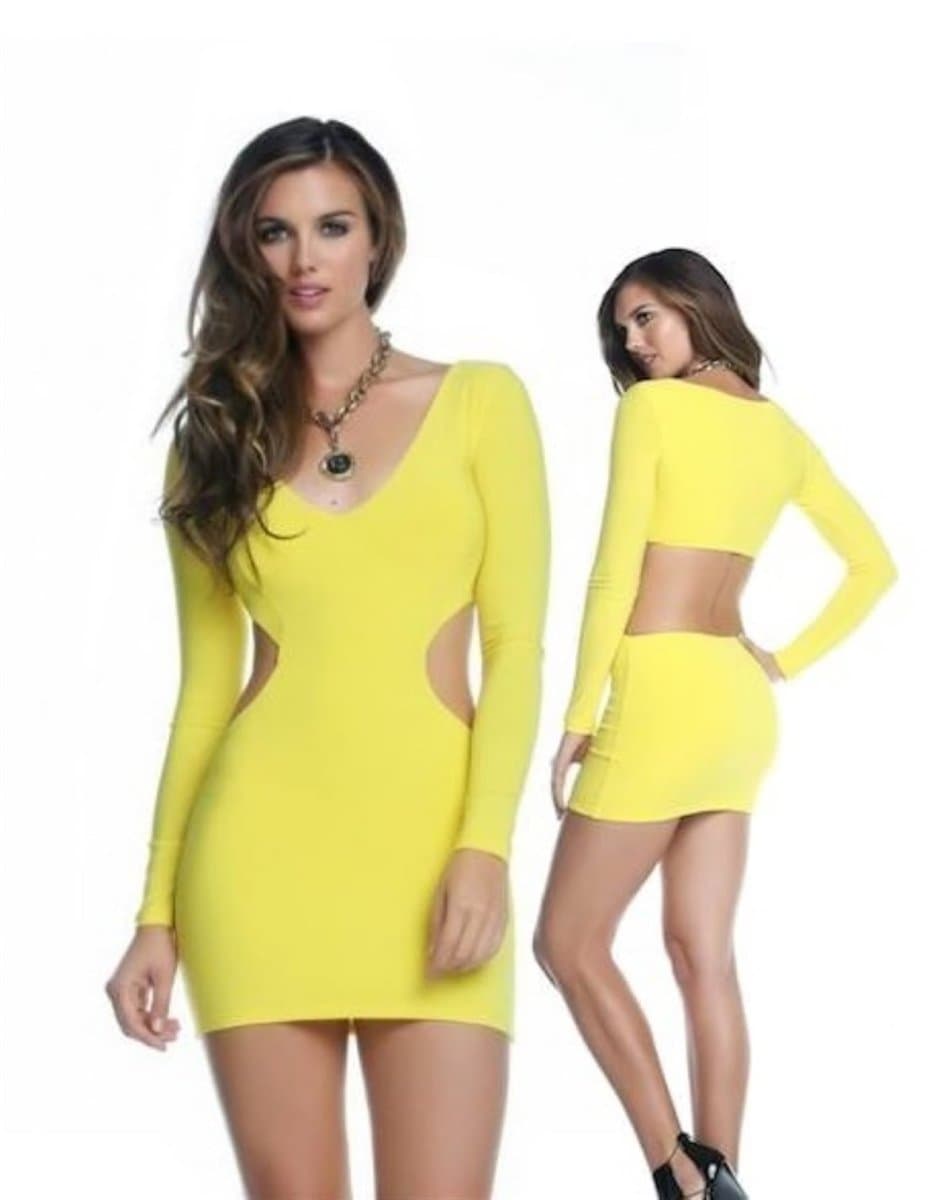 B101004 Seksi Mini Elbise