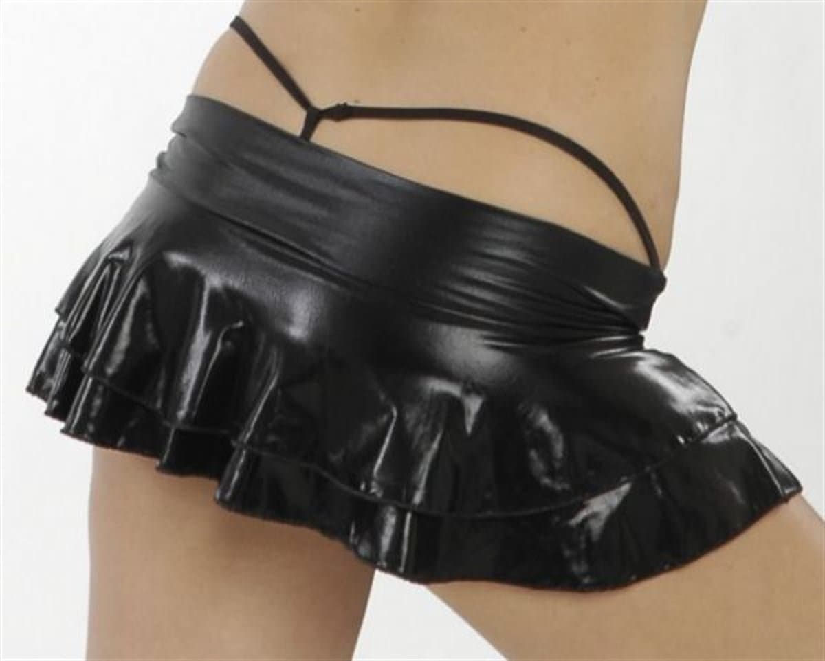 İç Giyim B120665 Lame Mini Etek